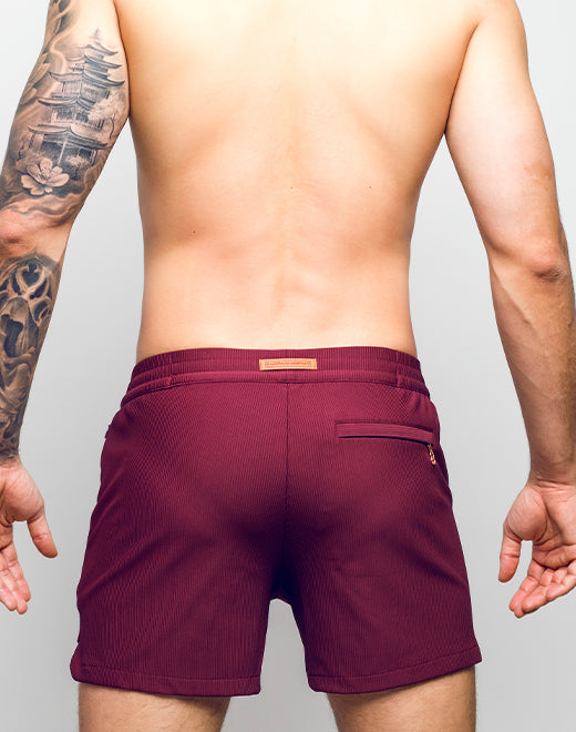 Manly Shorts - Tibetan Red