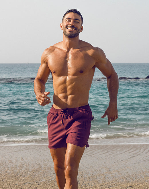 Manly Shorts - Tibetan Red