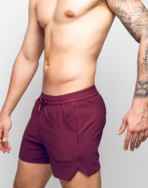 S90 Manly Shorts - Tibetan Red