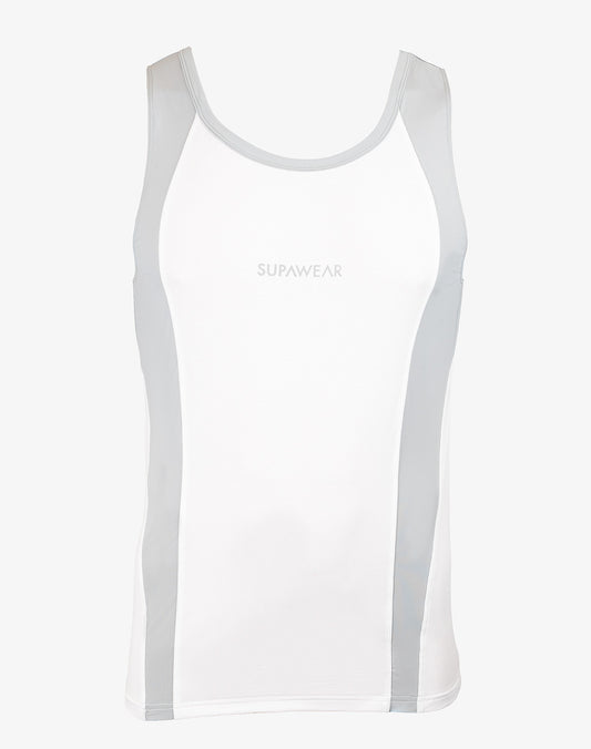 SPR Performance Singlet - White