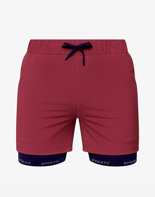 SPR Max Shorts - Redbud