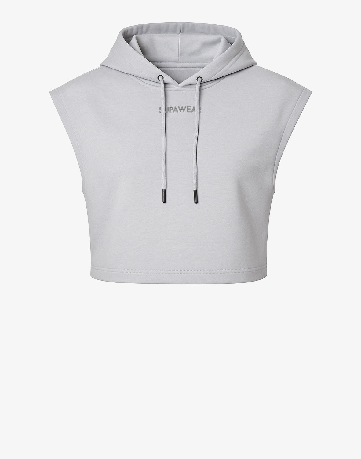 Cropped Hoodie - Grey