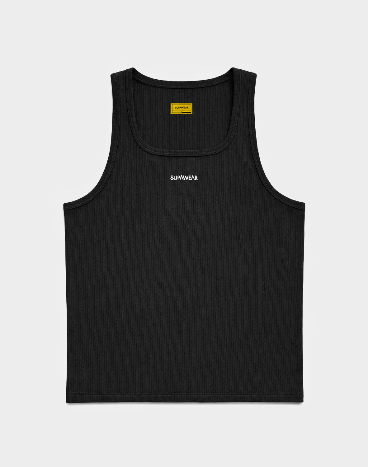 Semi-Squared Singlet - Black