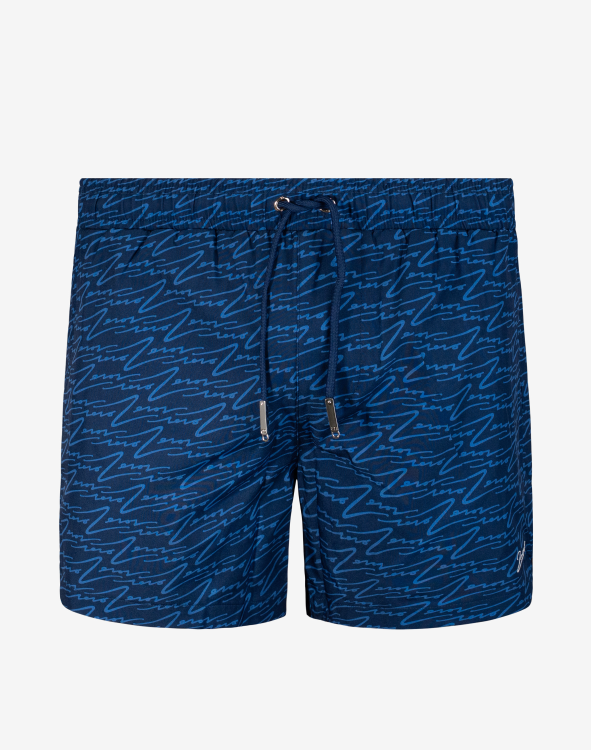 Printed Bronte Shorts - Signature Navy