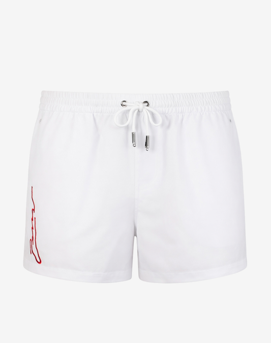 Signature Byron Shorts - Lido White