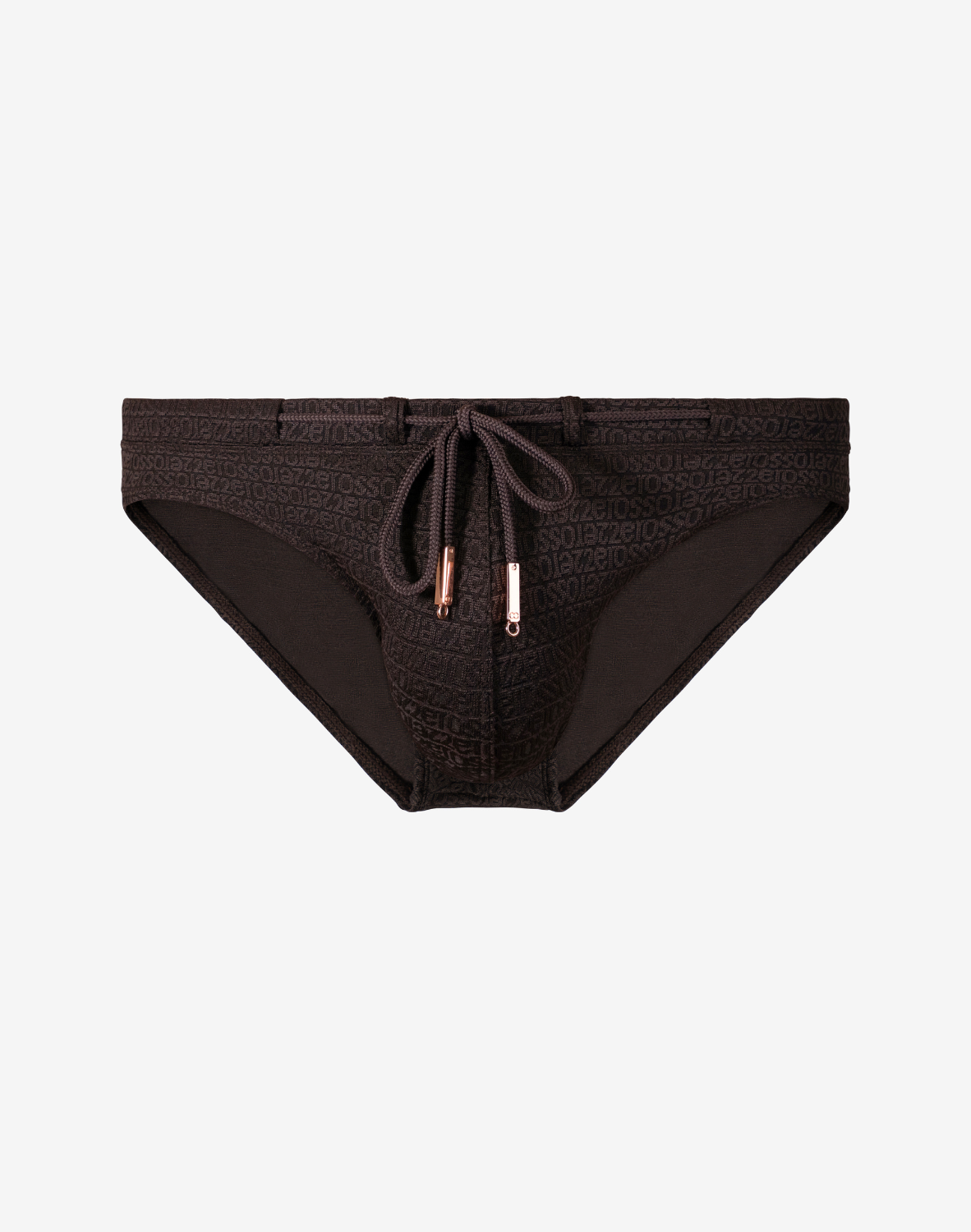 V30 Textured Swim Brief - Signet Black