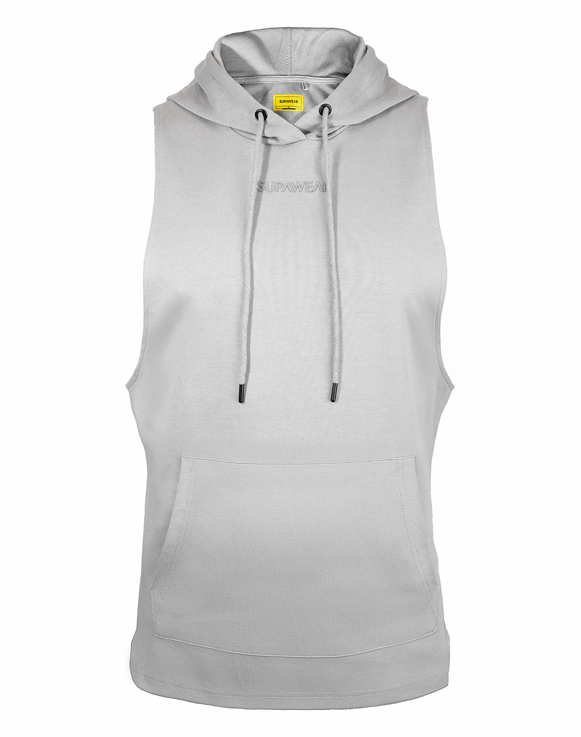 Sleeveless Hoodie - Grey