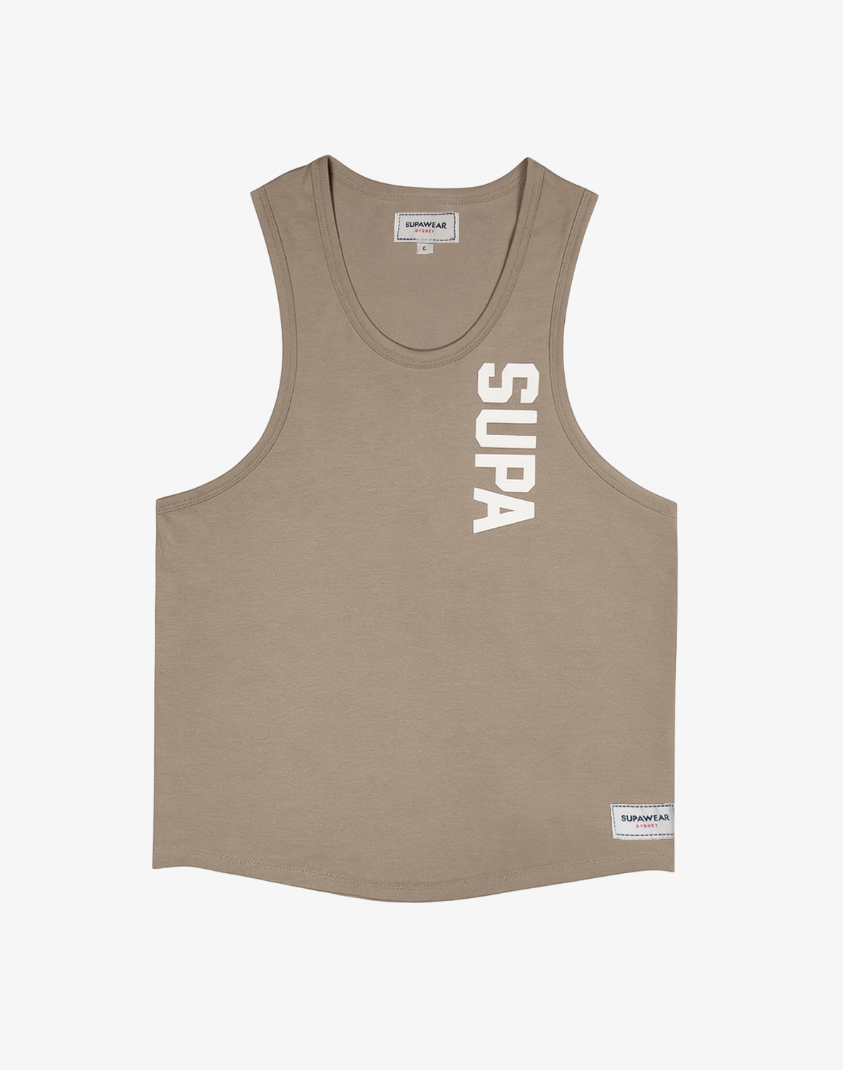 Strike Singlet - Walnut