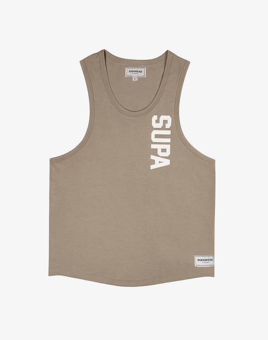 Strike Singlet - Walnut