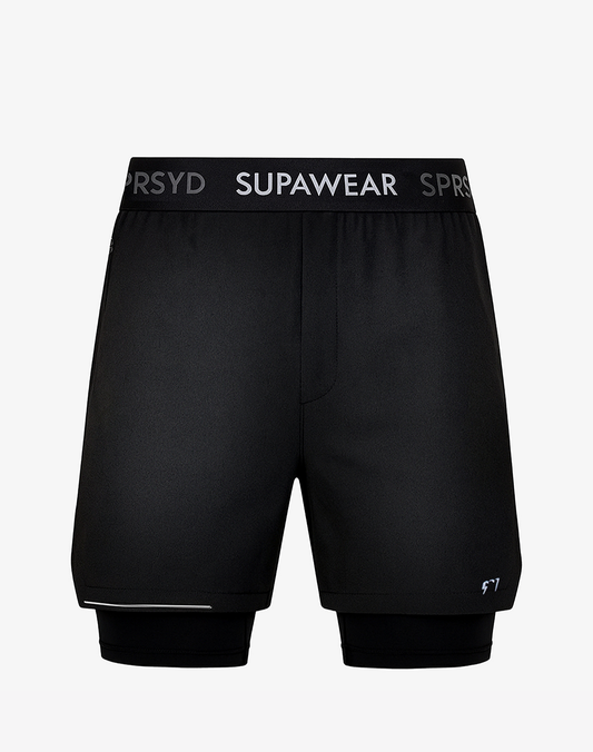 Supa Pro Workout Shorts - Black