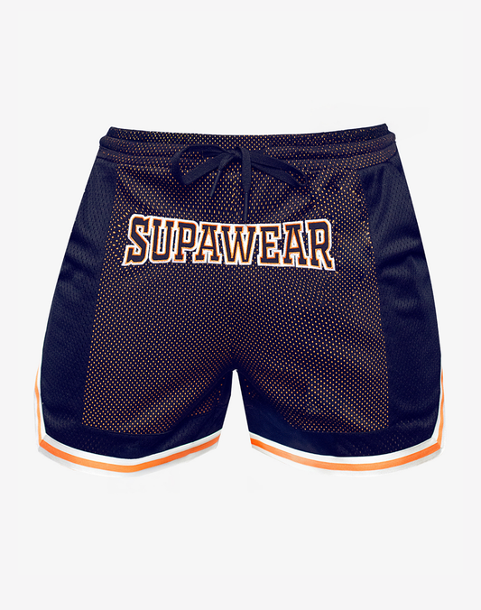 Swish Mesh Shorts - Neon Orange