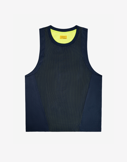 Swish Mesh Singlet - Neon Green