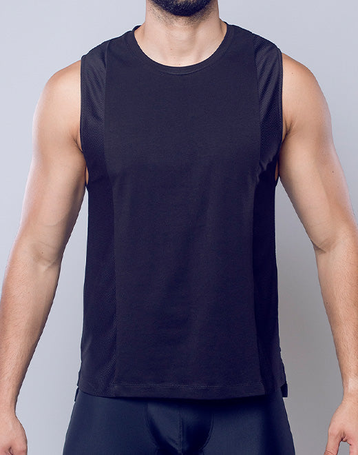 Supa Pro Singlet - Black