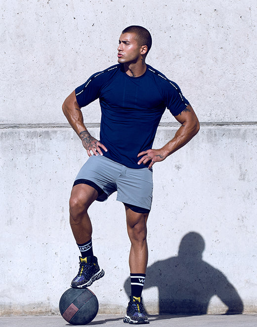 SPR Fit Tee - Navy Blue