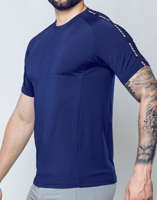 SPR Fit Tee - Navy Blue