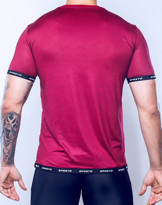 SPR Flex Tee - Redbud