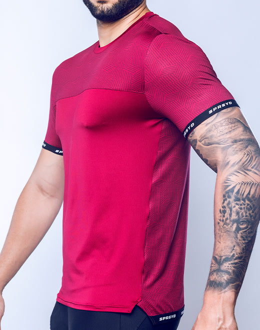 SPR Flex Tee - Redbud