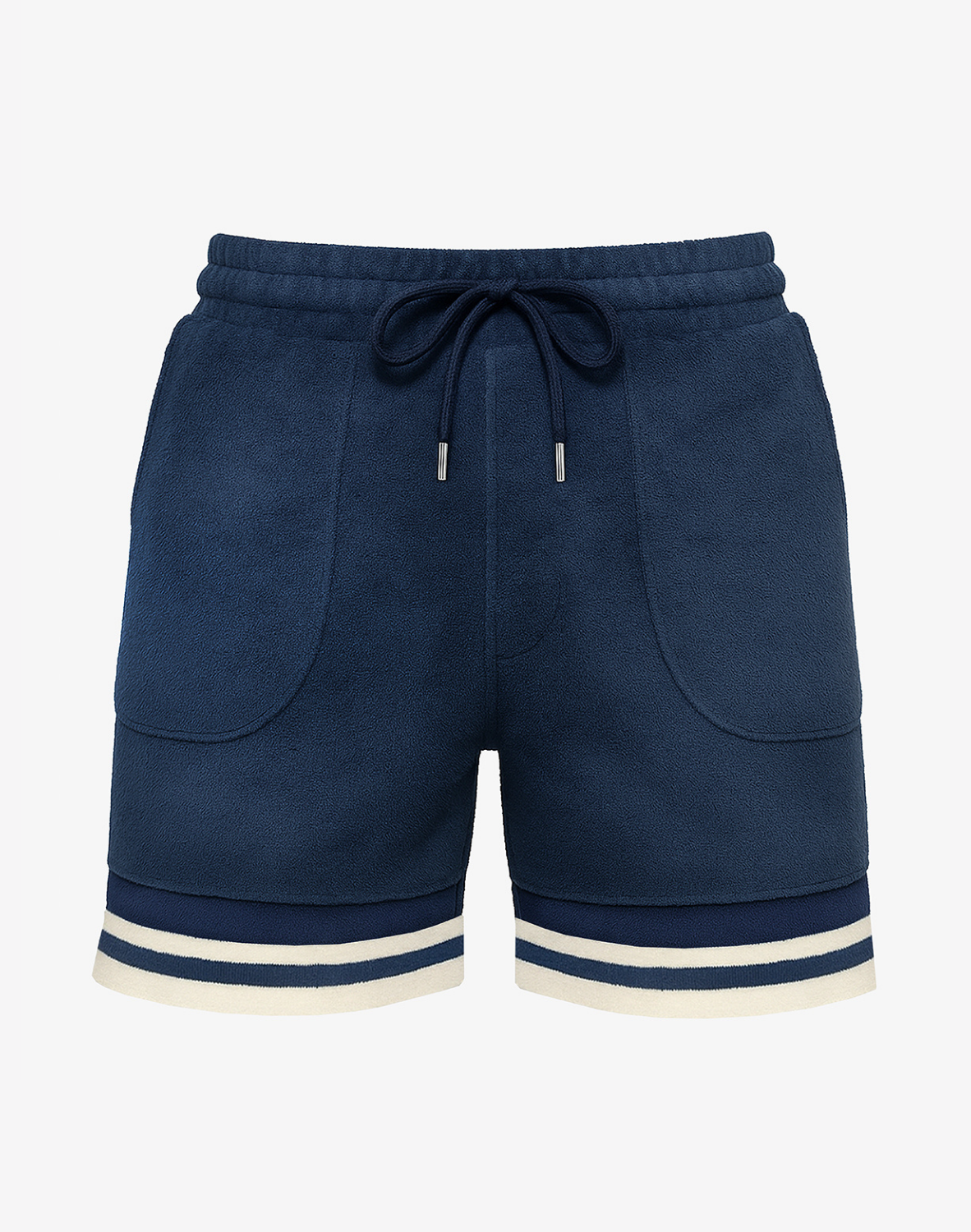 Terry Towelling Shorts - Navy