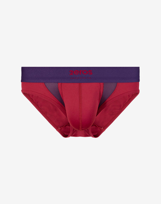 AKTIV Cronus Brief Underwear - Beet Red