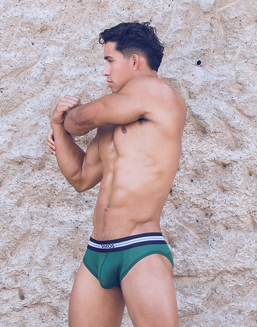 Helios AKTIV Brief Underwear - Hunter Green