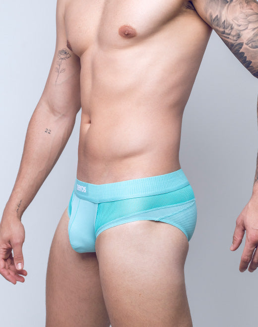 Aktiv Hermes Brief Underwear - Blue Turquoise