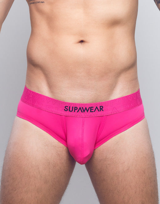Neon Brief Underwear - Neon Pink