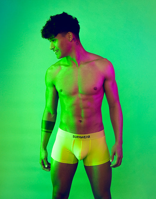 Neon Trunk Underwear - Cyber Lime