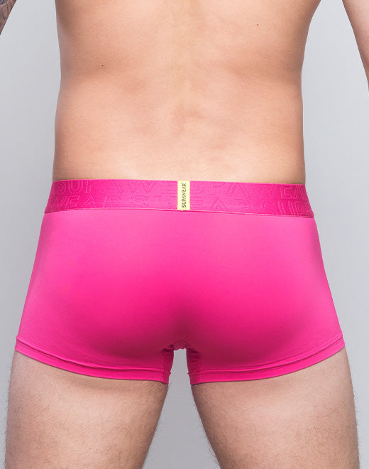 Neon Trunk Underwear - Neon Pink