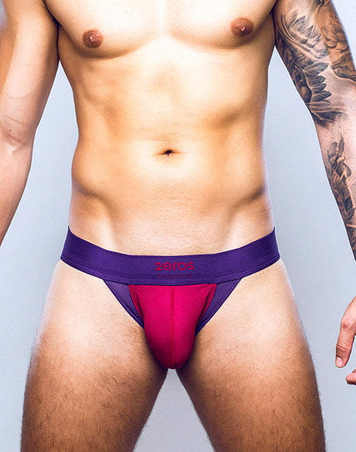 AKTIV Cronus Jockstrap Underwear - Beet Red