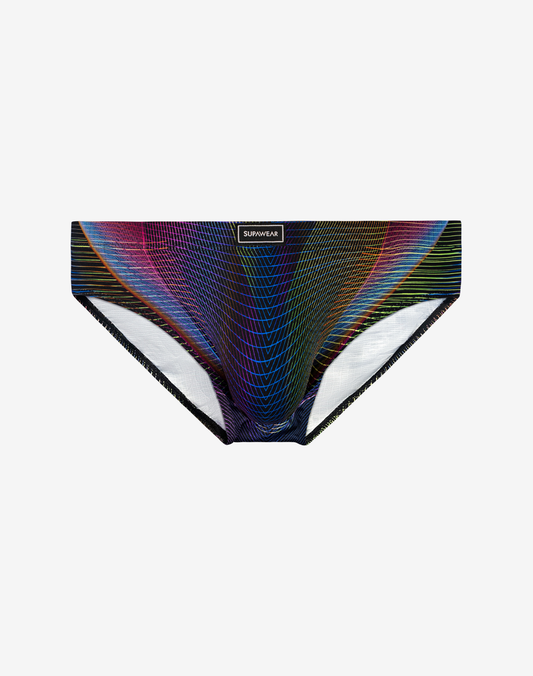 Printed Pride Brief Underwear - Rainbow