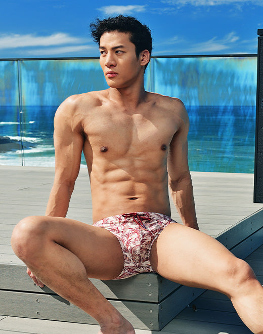 V10 Print Swim - Pastel Hawaii