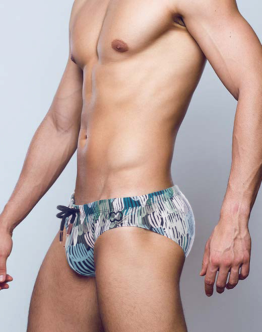 V10 Print Swimwear - Torch