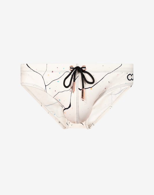 V10 Print Swimwear - Marble