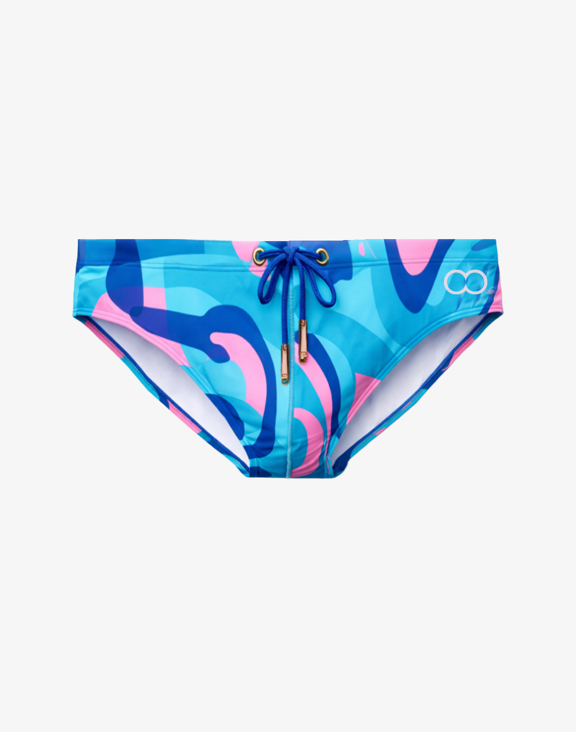 V10 Print Swimwear - Kai Blue