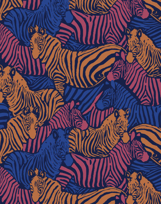 V10 Print Swim Brief - Stallion Navy