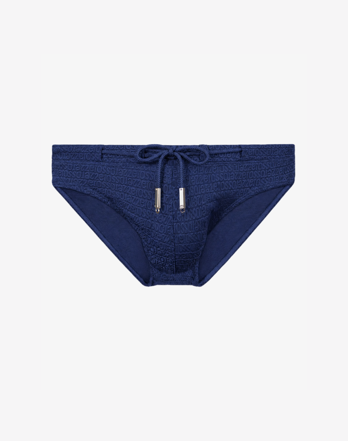 V30 Textured Swim Brief - Signet Navy Blue