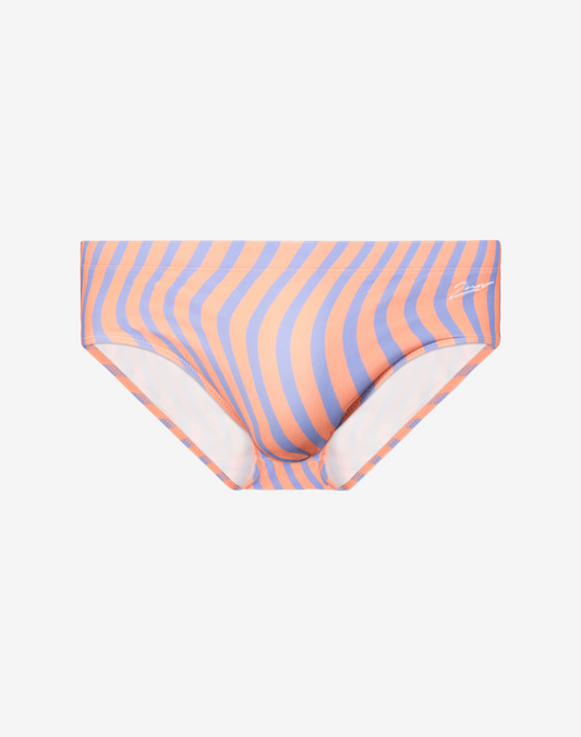 V40 Printed Swim Sunga - Dolce Purple