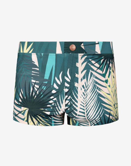 V60 Bondi Print Swim Trunks - Feuille Green
