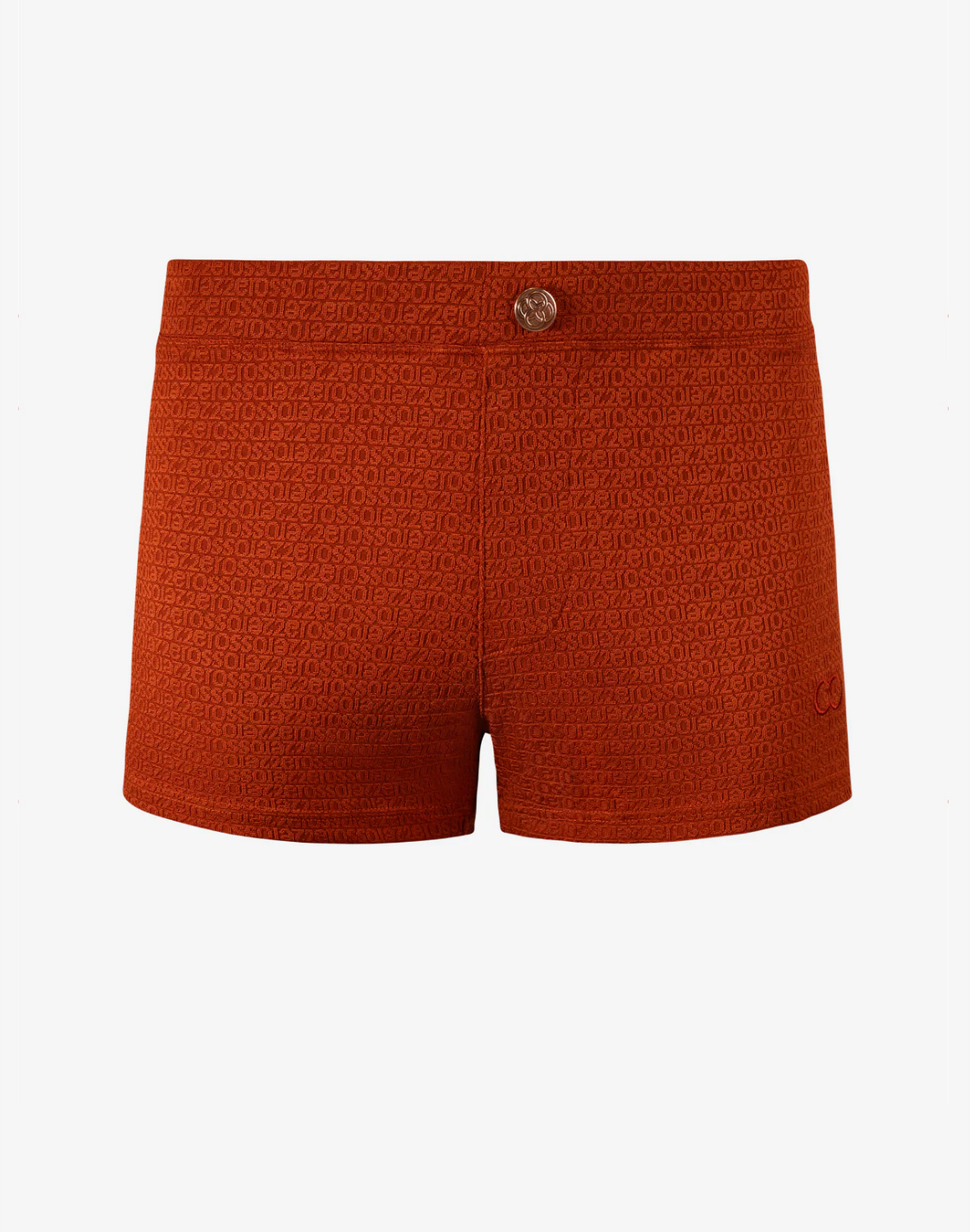 V60 Textured Swim Trunk- Signet Carmine