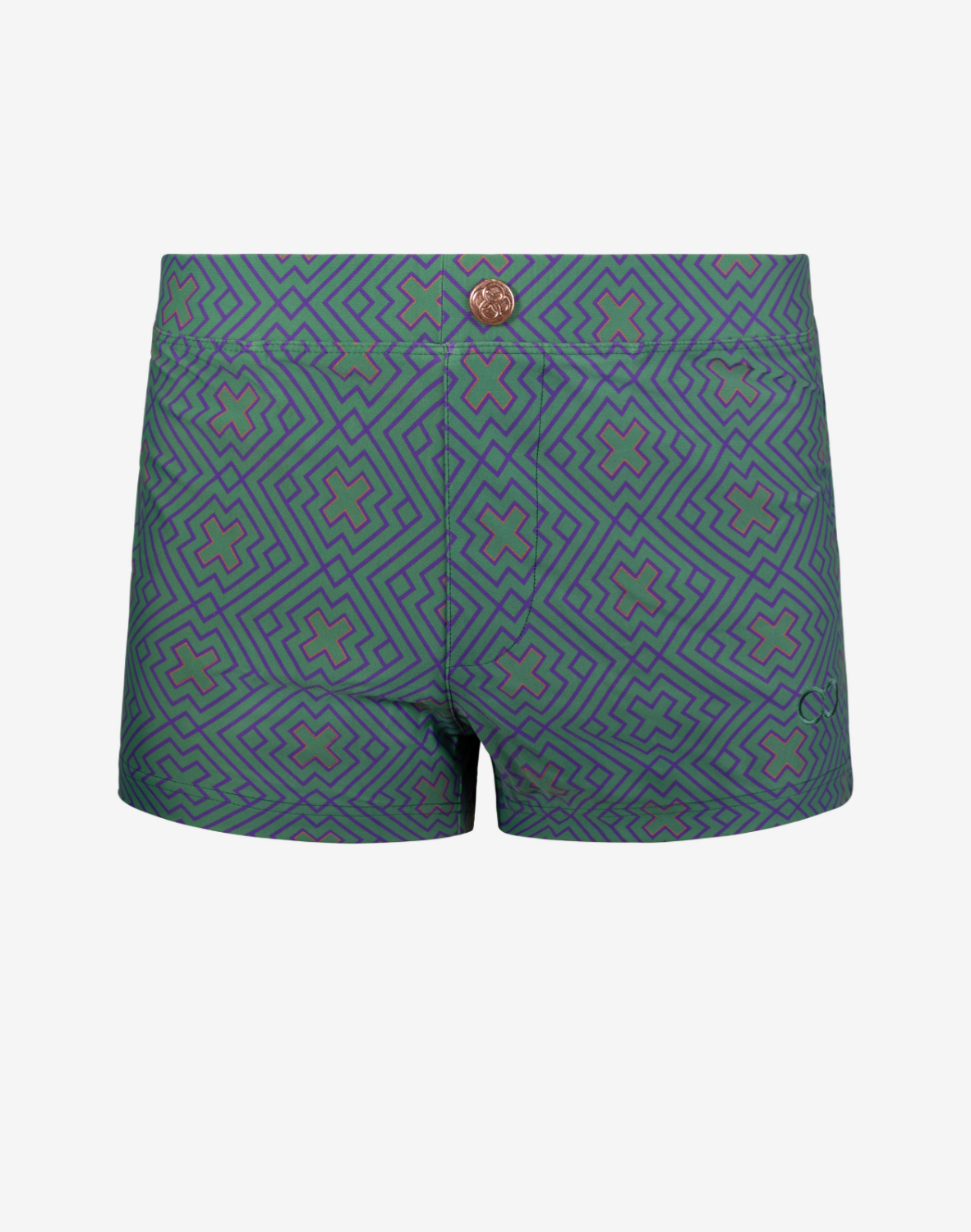 V60 Bondi Print Swim Trunks - Jade