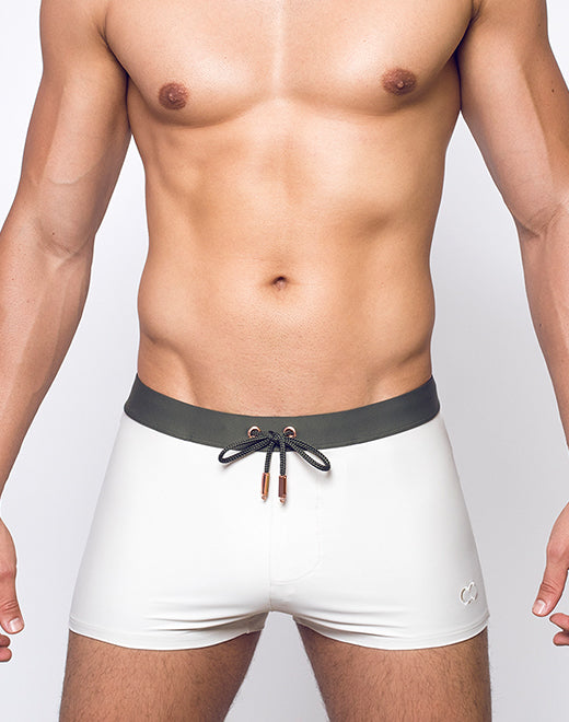 V65 Swim Trunks - Kombu Green/Moonbeam