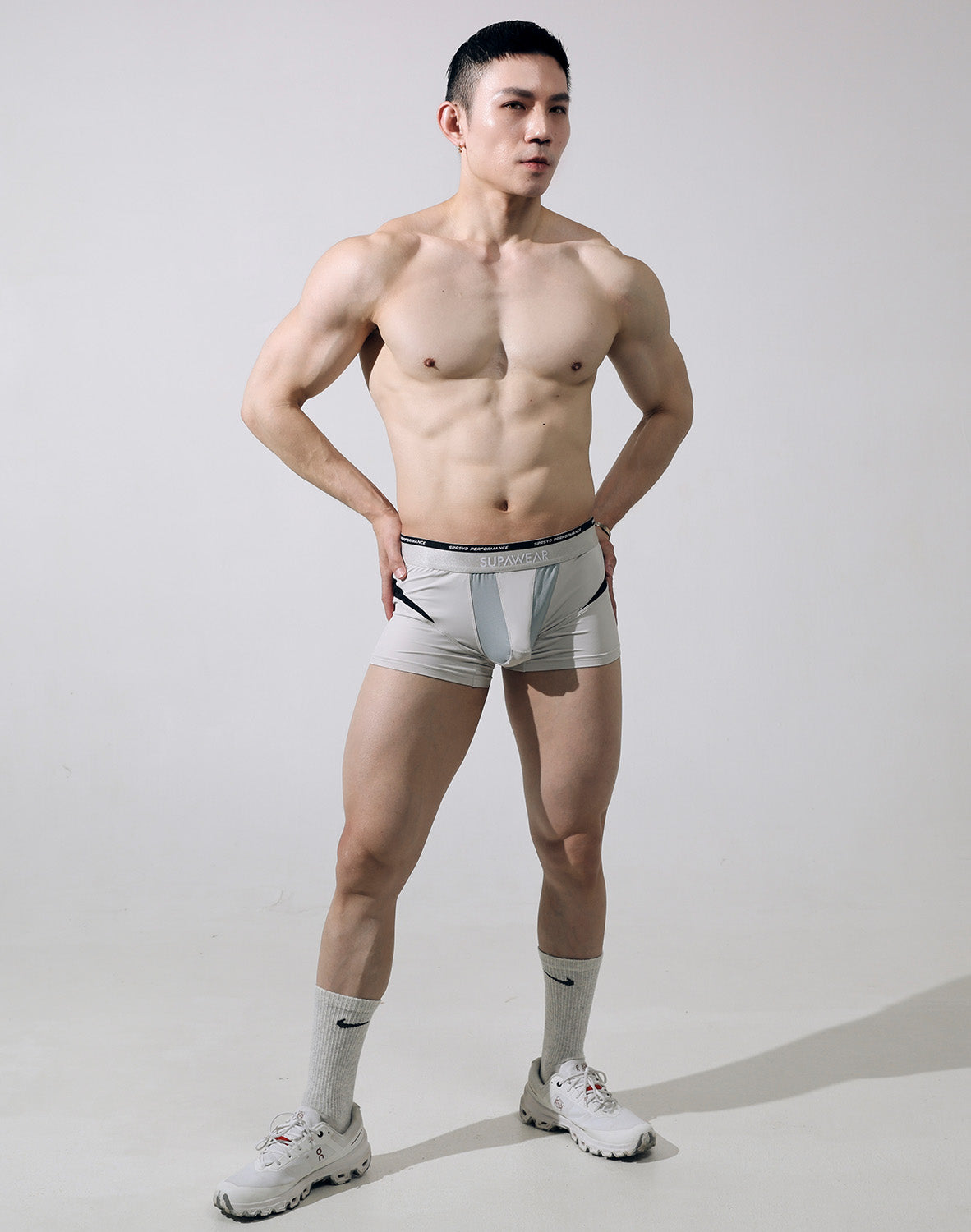 SPR Verve Trunk Underwear - Pale Grey