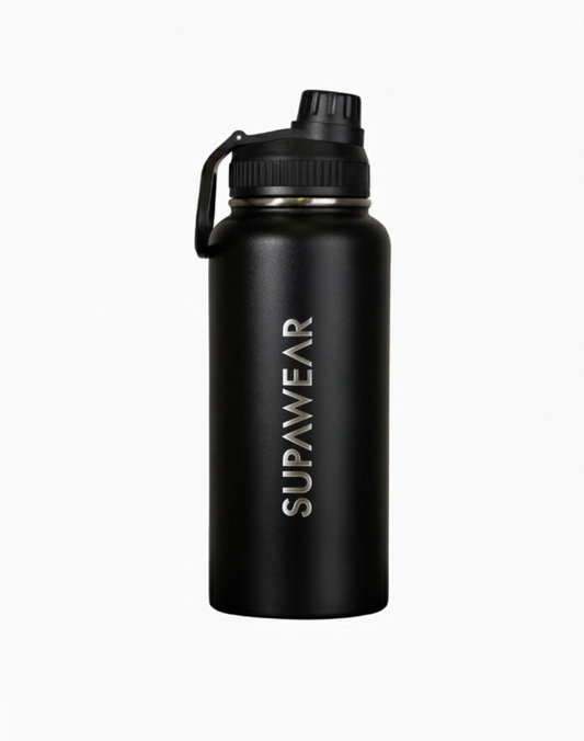 1L Water Bottle - Black