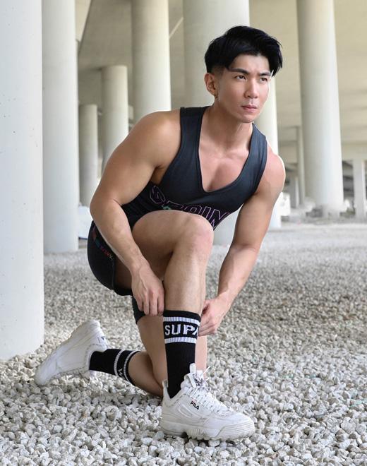 SUPA Crew Socks - Black - OS