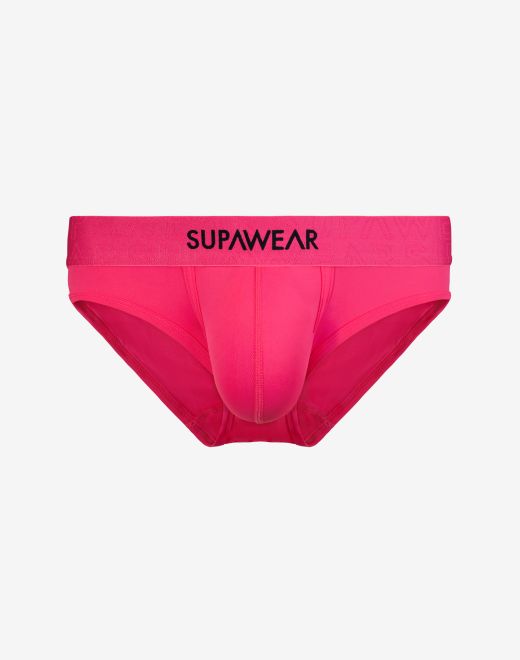 Neon Brief Underwear - Neon Pink