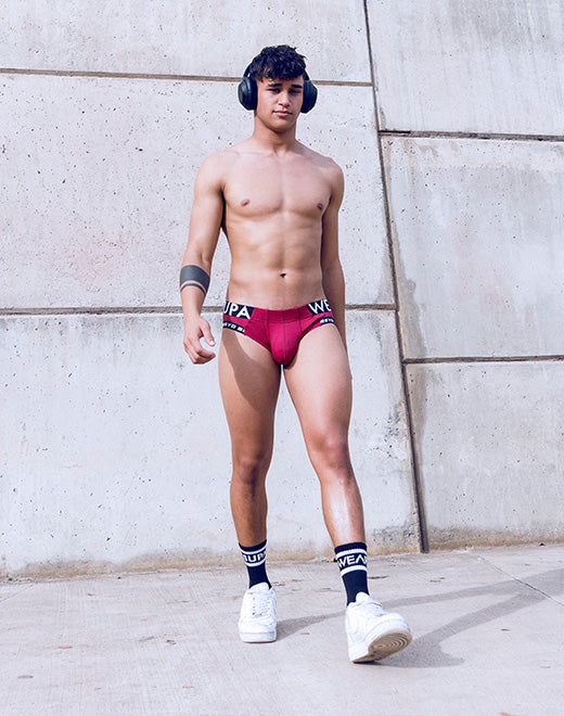 SPR Max Brief Underwear - Redbud
