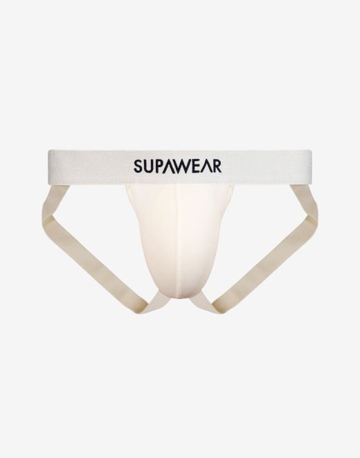 Neon Jockstrap Underwear - Ivory