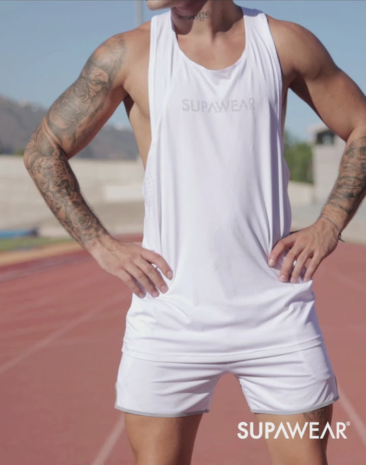 SPR Racer Shorts - White