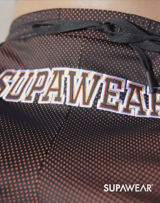 Swish Mesh Shorts - Neon Orange