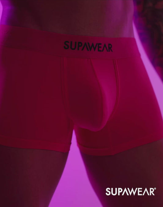 Neon Trunk Underwear - Neon Pink